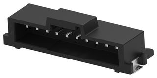 5-2336678-0 - Pin Header, Black, Key B, Wire-to-Board, 2 mm, 1 Rows, 10 Contacts, Surface Mount Right Angle - TE CONNECTIVITY