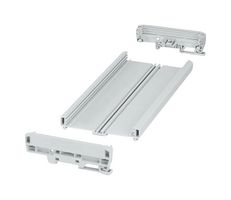 1300359 - Plastic Enclosure, DIN Rail, PVC, 127.8 mm, 253.8 mm, 39.45 mm - PHOENIX CONTACT