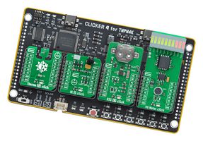 MIKROE-4912 - Development Board, Clicker 4, TMPM4KNFYAFG, 32 Bit, ARM Cortex-M4 - MIKROELEKTRONIKA