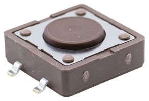 TL3300DF160Q - Tactile Switch, TL3300 Series, Top Actuated, Surface Mount, Plunger for Cap, 160 gf - E-SWITCH