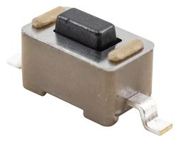 TL3302AF180QG - Tactile Switch, TL3302 Series, Top Actuated, Surface Mount, Rectangular Button, 180 gf - E-SWITCH