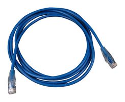 TRD815BL-10 - Ethernet Cable, Cat5e, RJ45 Plug to RJ45 Plug, UTP (Unshielded Twisted Pair), Blue, 3 m, 10 ft - L-COM