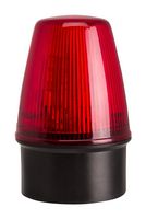 LED100-01-02 - Beacon, Continuous, Flashing, -25 °C to 55 °C, 17 V, 107 mm H, LED100 Series, Red - MOFLASH SIGNALLING