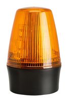 LEDS100-03-01 - Beacon, Continuous, Flashing, -25 °C to 55 °C, 85 V, 107 mm H, LEDS100 Series, Amber - MOFLASH SIGNALLING