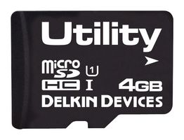 S304GSEMC-U3000-3 - Flash Memory Card, MicroSD Card, 4 GB, Utility+ Series - DELKIN DEVICES