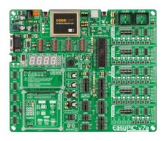 MIKROE-4459 - Development Kit, EasyPIC v7a, PIC18F45K22-I/P, Supports PIC10/12/16/18 F/L Series MCUs, CODEGRIP - MIKROELEKTRONIKA