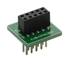 MIKROE-4283 - PIC ICSP Adapter, mikroProg Board, 2.54mm Pitch, IDC10, 3.3 V or 5 V - MIKROELEKTRONIKA
