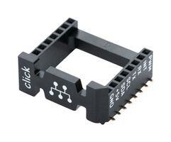 MIKROE-4248 - IC & Component Socket, SMD, 16 Contacts, DIP Socket, 2.54 mm, mikroBUS Series, 22.86 mm - MIKROELEKTRONIKA