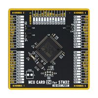 MIKROE-3734 - Add-On Board, MikroE MCU Card 24, STM32 STM32F722VET6 MCU, 2 x 168 Pin Mezzanine Connector - MIKROELEKTRONIKA