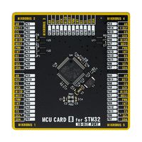 MIKROE-3732 - Add-On Board, MikroE MCU Card 8, STM32 STM32F410RBT6 MCU, 2 x 168 Pin Mezzanine Connector - MIKROELEKTRONIKA