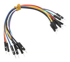 MIKROE-513 - Wire Jumper, Plug to Plug, 150 mm, 10 Pieces - MIKROELEKTRONIKA