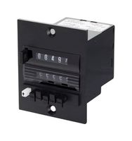 0497487 - Counter, 5 Digit, 2 to 8 Bar, 4 mm Digit Height, 25Hz, Rapid-Fit Connector, 497 Series - HENGSTLER