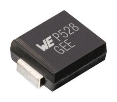 824550162 - TVS Diode, WE-TVSP Series, Unidirectional, 160 V, 259 V, DO-214AB (SMC), 2 Pins - WURTH ELEKTRONIK