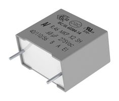R46KR447000M1M - Safety Capacitor, Metallized PP, Radial Box - 2 Pin, 4.7 µF, ± 20%, X2, Through Hole - KEMET