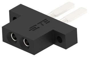 2372900-1 - Rectangular Power Connector, Backplane, 2 Contacts, ICCON Slim Series, Panel Mount, 6.1 mm - TE CONNECTIVITY