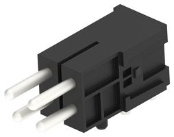 2379341-1 - Rectangular Power Connector, Backplane, 4 Contacts, ICCON Slim Series, PCB Mount - TE CONNECTIVITY