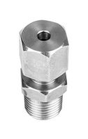 FC-144-D - Compression Fitting, 1/8 " BSPP, Stainless Steel, 1/4 " Probe - LABFACILITY