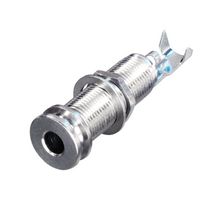 NYS221 - Phone Audio Connector, Stereo, 6.35mm, 3 Contacts, Jack, Panel Mount, Tin Plated Contacts - REAN