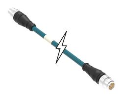 1300480096 - Sensor Cable, M12, Micro-Change Plug, Micro-Change Plug, 4 Positions, 2 m, 6.6 ft - MOLEX