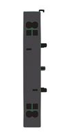 DILA-XHI10-S-PI - Auxiliary Contact, 1 Pole, IP20, Eaton DILA/DILM/DILMP Series Contactors, 1NO, Side Mount, Push In - EATON MOELLER