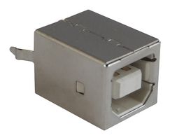 SS-52300-002 - USB Connector, USB Type B, USB 2.0, Receptacle, 4 Ways, PCB Mount, Vertical - STEWART CONNECTOR