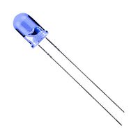 SLR343BN2T3F - LED, Blue, Through Hole, T-1 (3mm), 20 mA, 3.2 V, 470 nm - ROHM