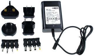 2000-3013 - Battery Charger, Li-Ion, 3-Cell, Plug In, AU, EU, UK, US, 240VAC, IPC-12 Series - ANSMANN
