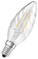 4058075436565 - LED Light Bulb, Filament Candle, E14, Warm White, 2700 K, Not Dimmable, 300° - LEDVANCE
