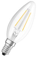 4058075436701 - LED Light Bulb, Filament Candle, E14, Warm White, 2700 K, Not Dimmable, 300° - LEDVANCE