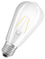 4058075436763 - LED Light Bulb, Filament Edison, E27, Warm White, 2700 K, Not Dimmable, 300° - LEDVANCE