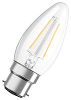 4058075451636 - LED Light Bulb, Filament Candle, B22d, Warm White, 2700 K, Not Dimmable, 300° - LEDVANCE