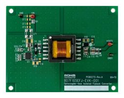 BD7F105EFJ-EVK-001 - Evaluation Board, BD7F105EFJ-C, Isolated Flyback Converter, Power Management - ROHM