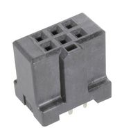 09195066824741 - PCB Receptacle, Board-to-Board, 2.54 mm, 2 Rows, 6 Contacts, Through Hole Mount, SEK Series - HARTING