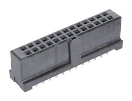 09195267824 - PCB Receptacle, Board-to-Board, 2.54 mm, 2 Rows, 26 Contacts, Through Hole Mount, SEK Series - HARTING