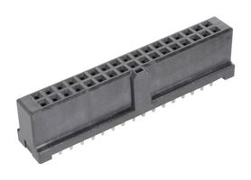 09195346824741 - PCB Receptacle, Board-to-Board, 2.54 mm, 2 Rows, 34 Contacts, Through Hole Mount, SEK Series - HARTING