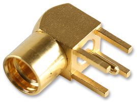 85 MMCX-50-0-1/111OH - RF / Coaxial Connector, MMCX Coaxial, Right Angle Jack, Through Hole Right Angle, 50 ohm - HUBER+SUHNER