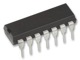 MCP3004-I/P - Analogue to Digital Converter, 10 bit, 200 kSPS, Pseudo Differential, Single Ended, Serial, SPI - MICROCHIP