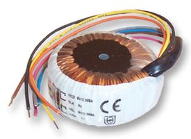 MCFM50/07 - Toroidal Transformer, 5 VA, 115V, 230V, 2 x 7V, Single Primary, Dual Secondary, Centre Potted - MULTICOMP PRO