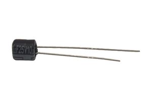 ECA2AM470 - Electrolytic Capacitor, 47 µF, 100 V, ± 20%, Radial Leaded, 2000 hours @ 85°C, Polar - PANASONIC