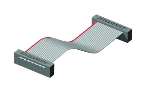 SAMTEC Picoflex and Ribbon FFSD-05-D-06.10-01-N CABLE ASSY, 10P IDC RCPT-RCPT, 154.9MM SAMTEC 3710546 FFSD-05-D-06.10-01-N