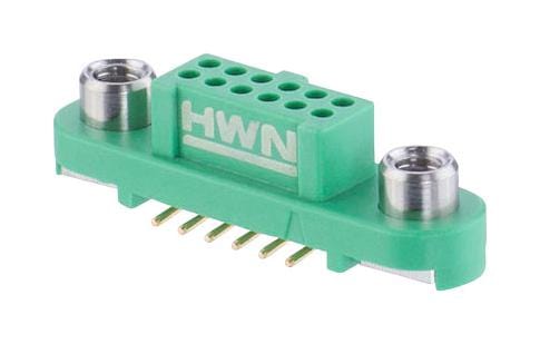 HARWIN Wire-to-Board G125-FS11205F2P CONNECTOR, RCPT, 12POS, 2ROW, 1.25MM HARWIN 2965759 G125-FS11205F2P