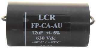 FP-CA-12-Au Cap, 12µF, 630V, 5%, PP, Panel LCR Components