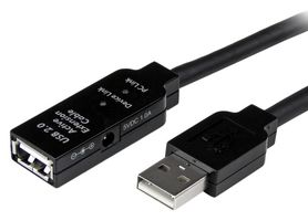 USB2AAEXT10M USB Cable, 2.0 Type A Plug-A Rcpt, 10m STARTECH