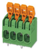 PLH 5/ 6-7,5-ZF Terminal Block, Wire TO BRD, 6Pos, 10AWG Phoenix Contact