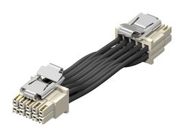 MMSD-05-26-L-16.00-D-K-Lus Cable Assembly, 10Pos, IDC Rcpt, 406.4mm Samtec