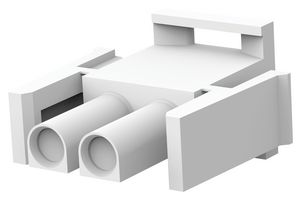 1-1703061-2 Plug Housing, 2Pos, Nylon 6/6, Natural Amp - Te Connectivity