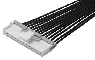 15137-0301 Cable, Mini-Lock 3P Rcpt-Rcpt, 100mm Molex