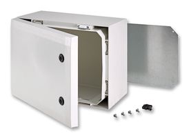 ARCA 608030 Enclosure, Cabinet, Polycarbonate, Grey Fibox