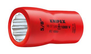 98 37 3/4" Socket, 12 Point, 3/4", 3/8" Drive Knipex