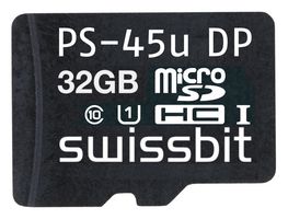 SFSD032GN3PM1TO-I-Hg-020-RP0 32GB microSD Card, Raspberry Pi SWISSBIT